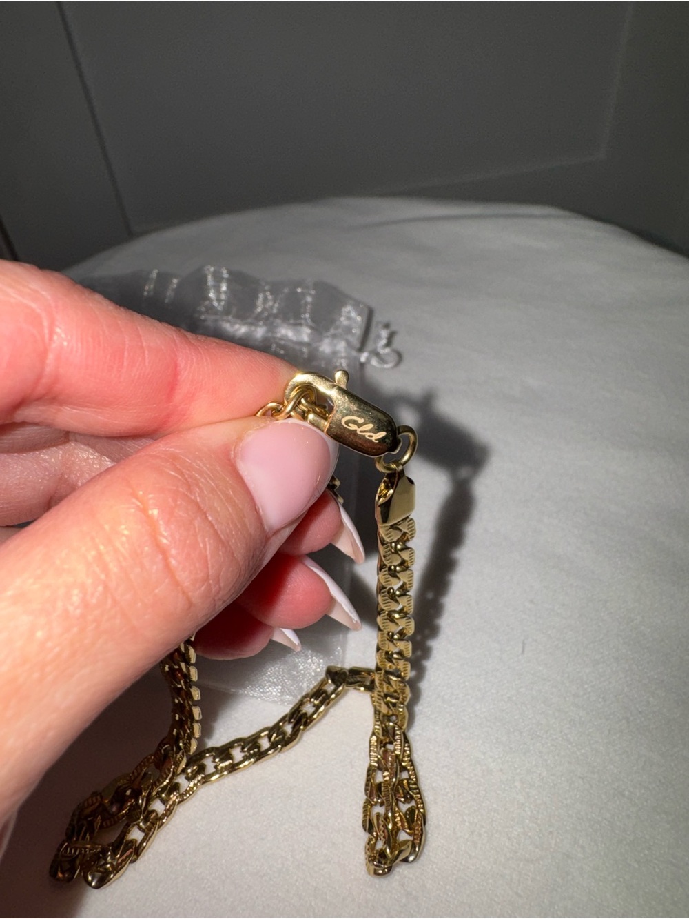 GLD Shop 5mm Fígaro Link Choker/OS - Picture 3 of 3